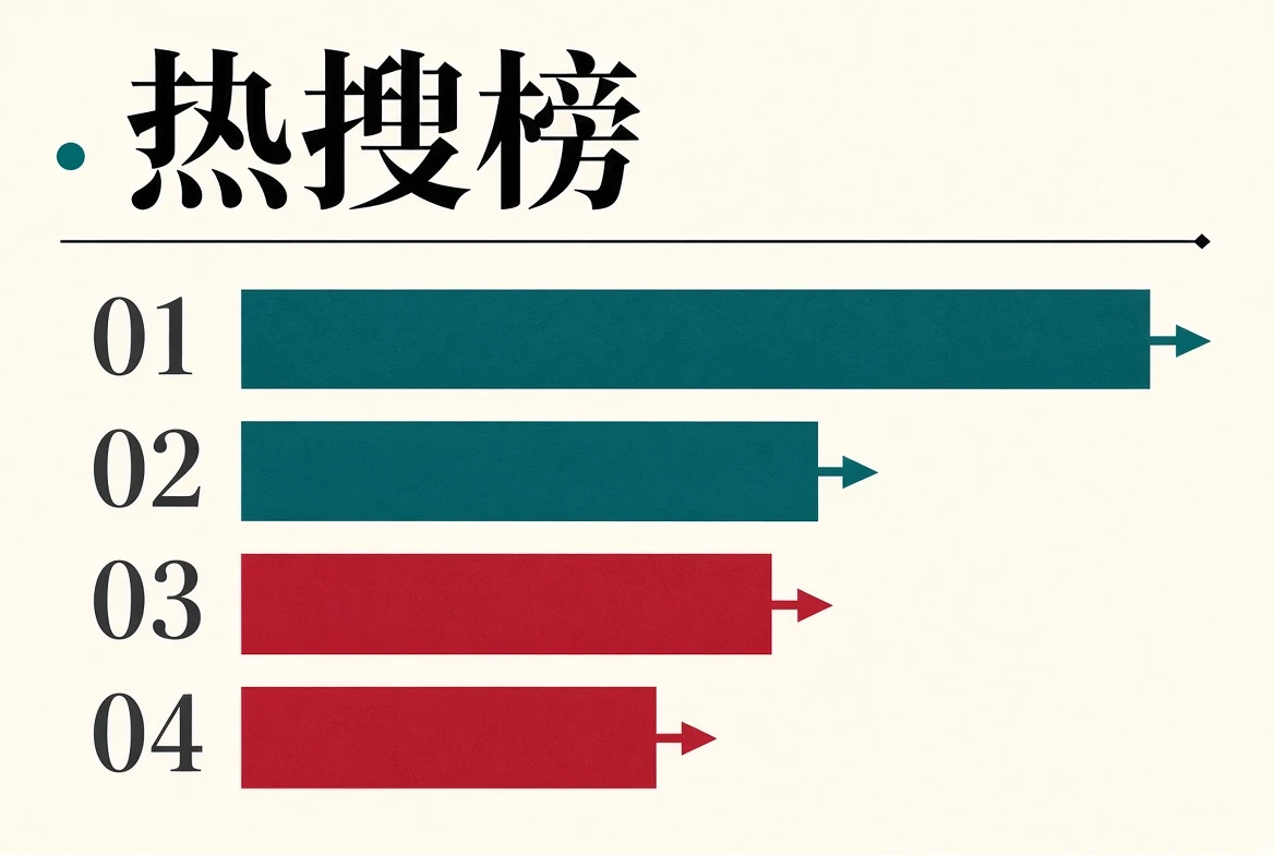 热搜榜栏目资讯主题视觉
