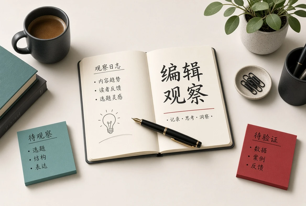 编辑观察栏目资讯主题视觉