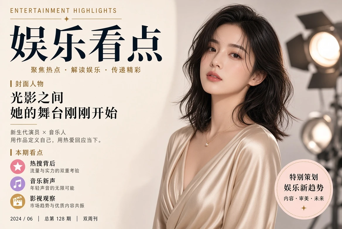 娱乐看点栏目资讯主题视觉